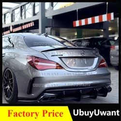 CLA Class Carbon Fiber Rear Spoiler Trunk Wings For Mercedes Benz CLA45 W117 C117 CLA 200 250 260 Sedan 2013-2018