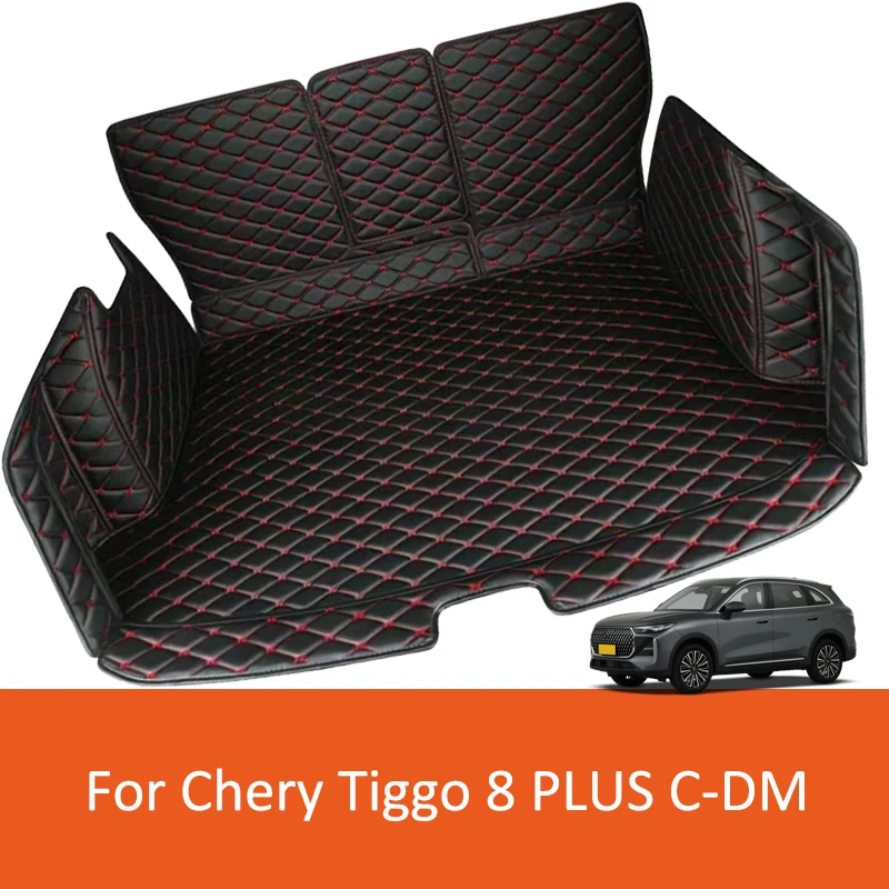 Car Trunk Mat For Chery Tiggo 8 PLUS C-DM 7-Seat 2025 Custom Car Accessories Auto Interior Decoration