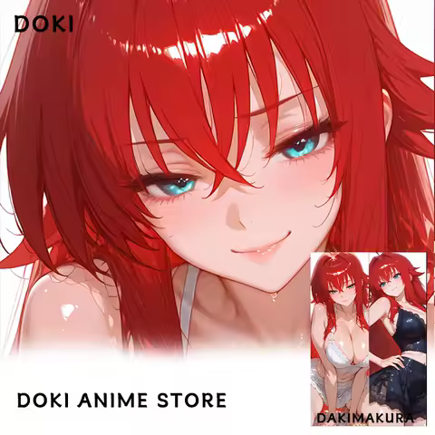 Rias Gremory High School Dxd Anime Pillow case Cover Double-Sided Print Dakimakura Life-size Body Pillow