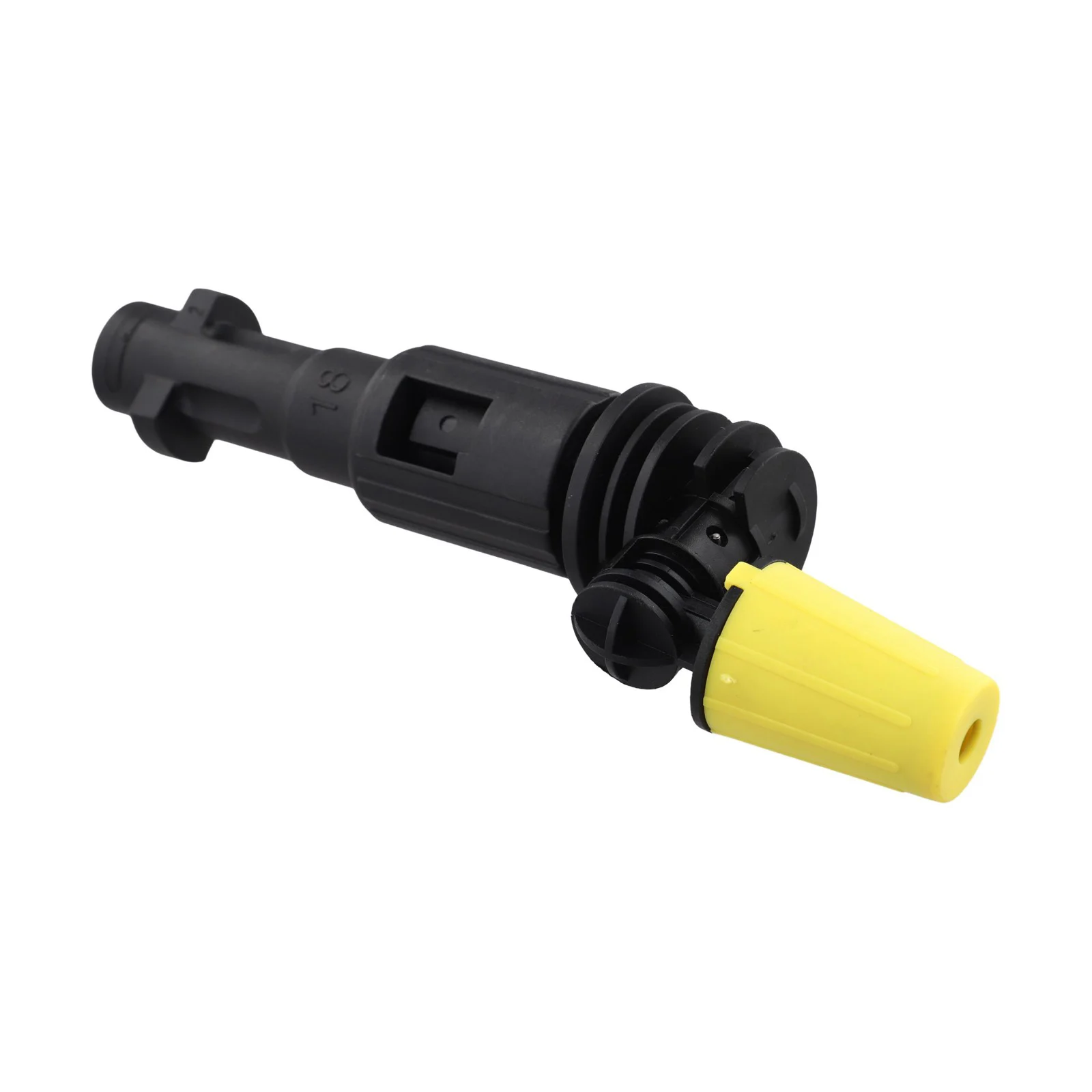 Tough Cleaning Challenges Turbo Cleaner Water Nozzle Black yellow Powerful Cleaning Action User-friendly Operation