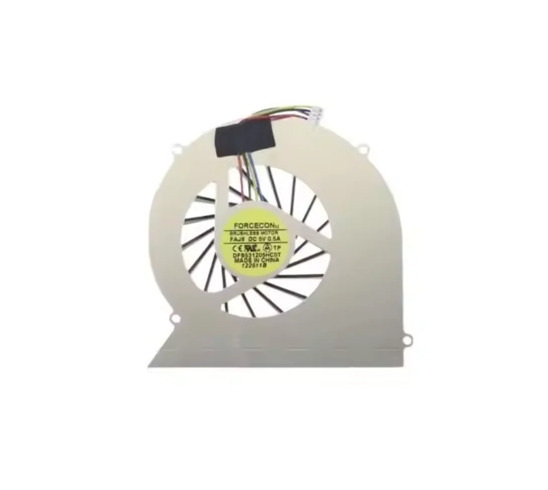 Novo ventilador de refrigeração de CPU para ASUS N43 N43S N43SL N43SM N43SN VENTILADOR