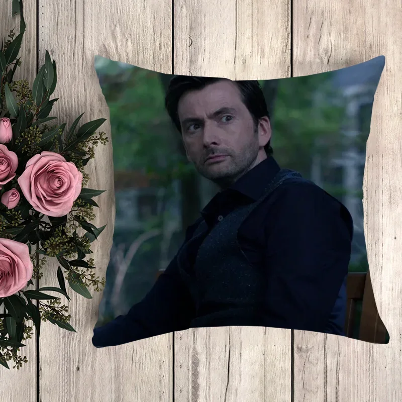 أنيمي وسادة ديفيد Tennant غطاء الوسادة x سادات الزخرفية للوسائد x المخدة سيارة الديكور الخريف ديكور #1
