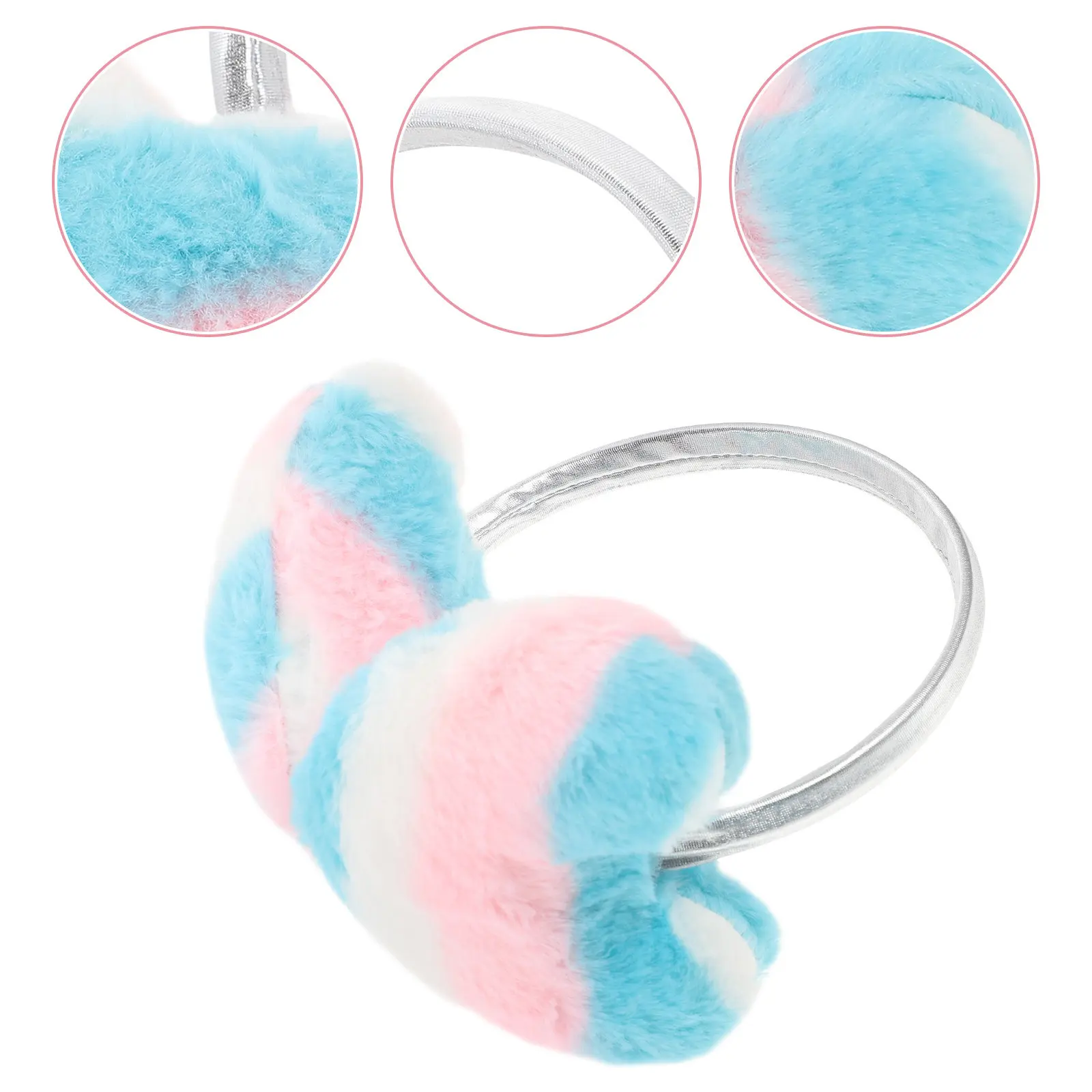 

Lovely Heart Earmuff Warm Covers Winter Windproof Reusable Ear Protector Comfortable Ear Muffs For Girls Outdoor Skiing Camping