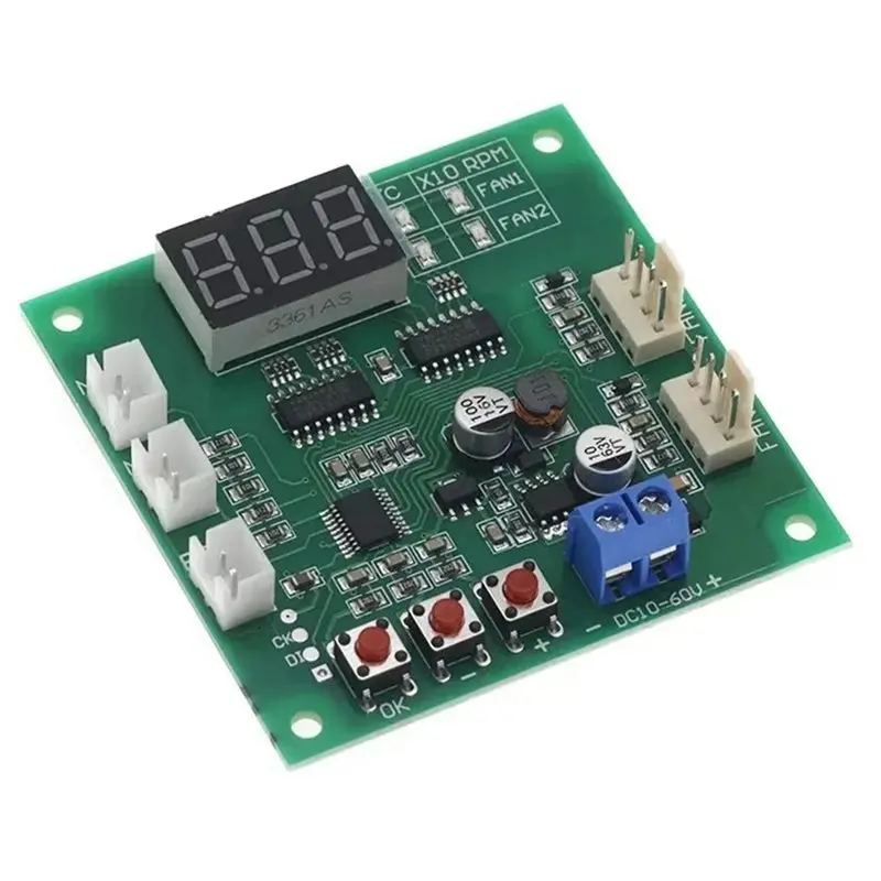 AB42-PWM Fan Temperature Controller LED Digital Thermostat Speed Controller