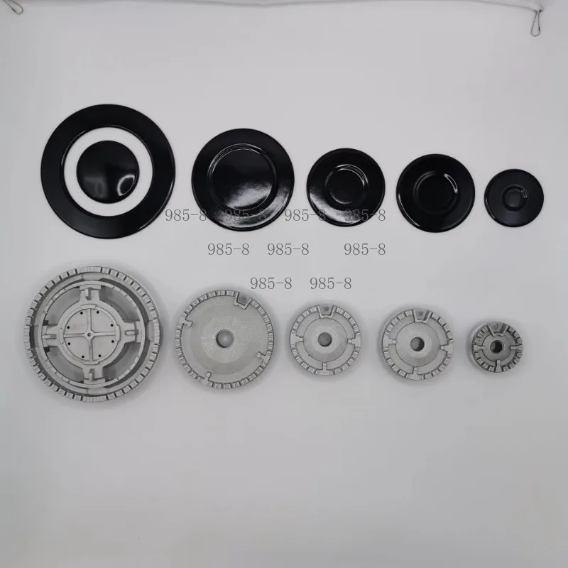 SABAF Stove Burner Replacement Kit, Cooker Hat, Burner Head & Flame Crown Set for Gas Hob