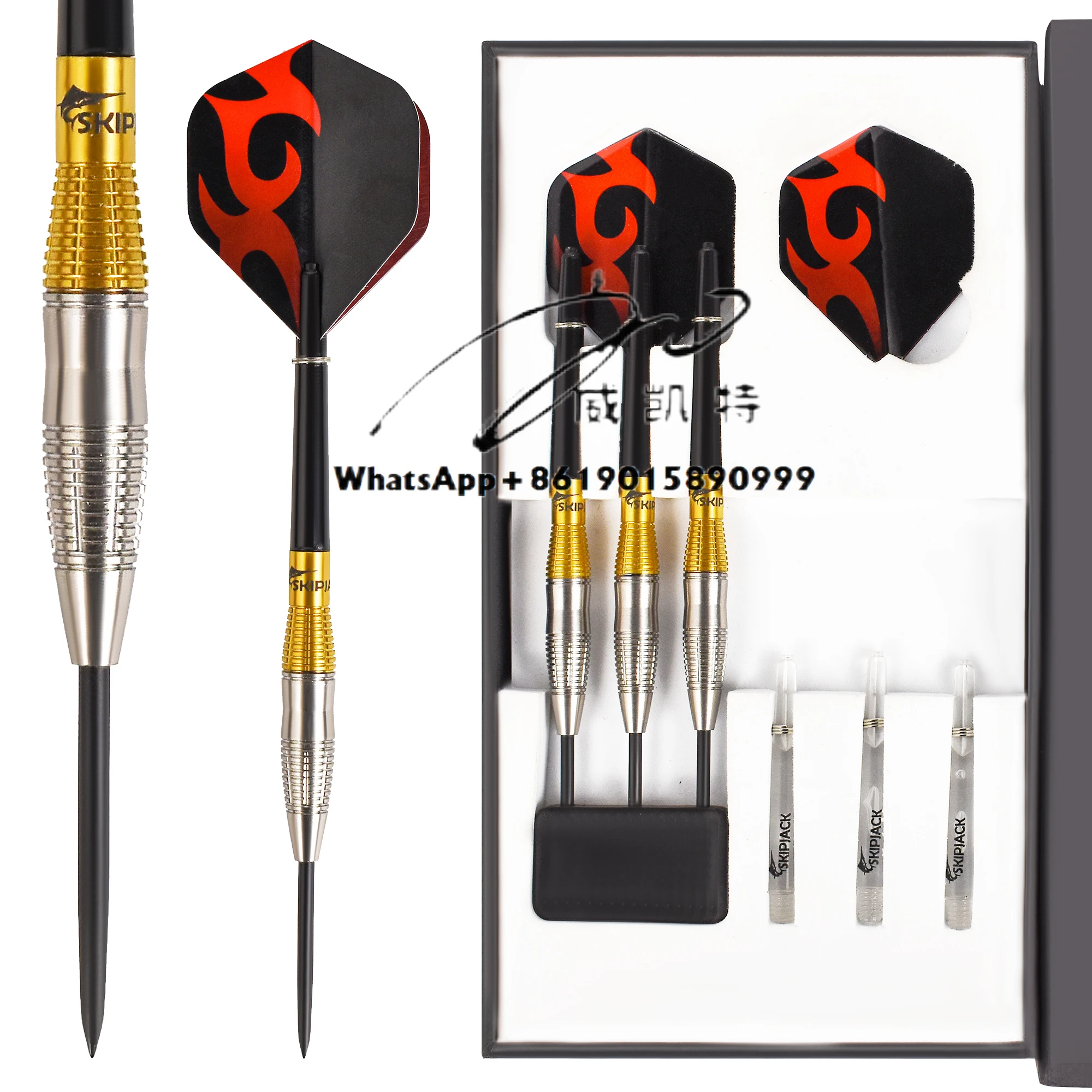 

Stylish Unique Tungsten Darts Dart Bar Set Custom Made Darts Gift Set for Special Occasions