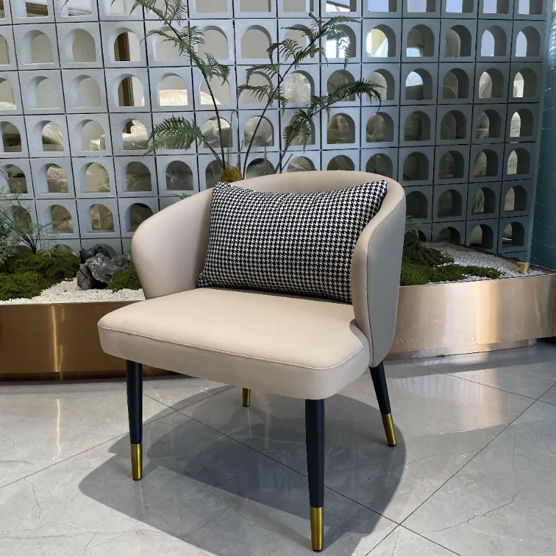 Luxury latest café dining chairs shop style design, modern sofa Nordic style