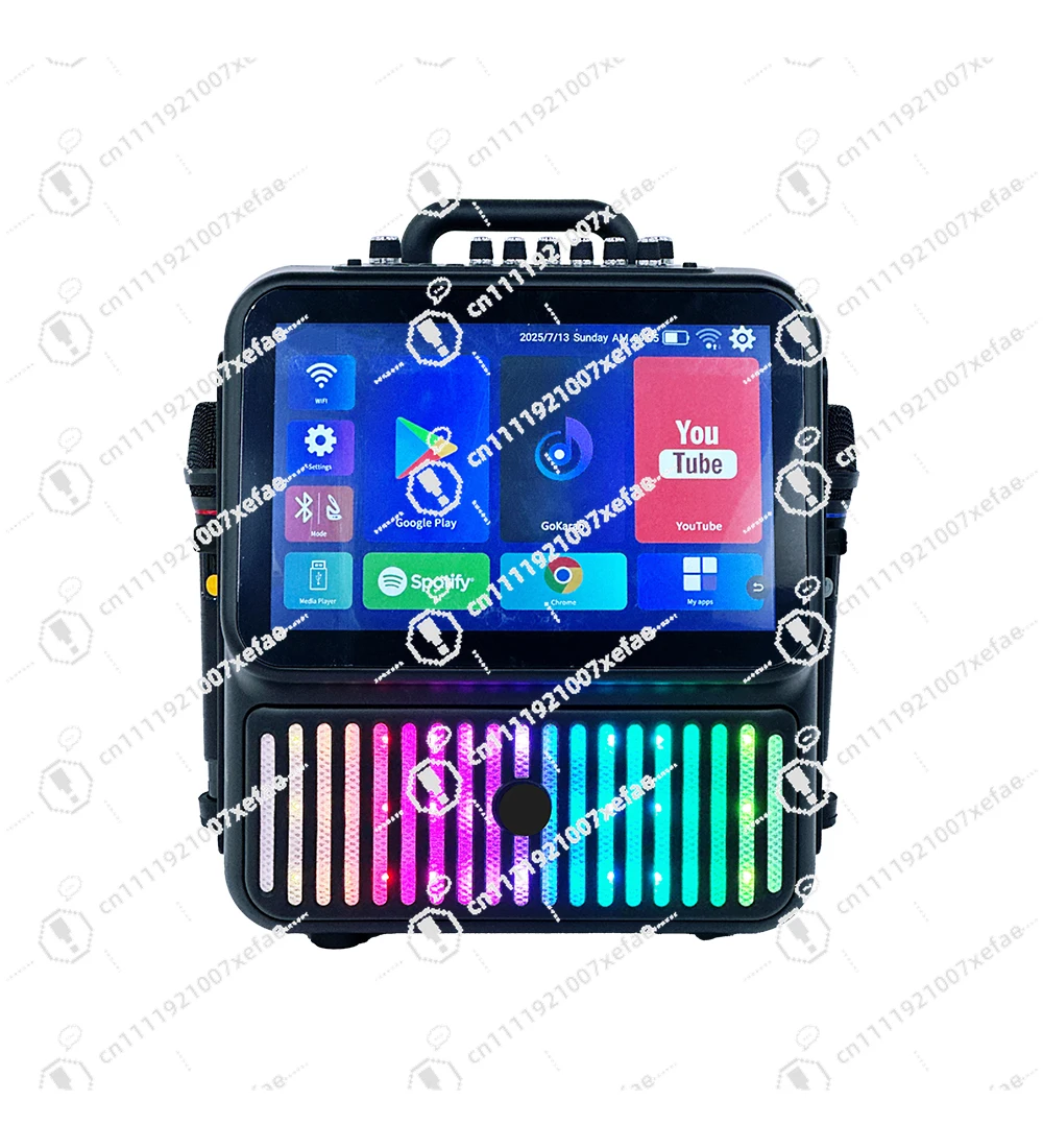 

13.3 inch karaoke speaker with screen DM-D4-B 40W 7200mAh touch control WIFI speaker