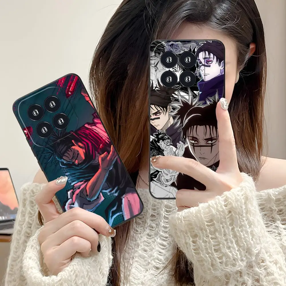 

Jujutsu Kaisen Choso Mobile Phone Case for Xiaomi 15 14 13 12 Mi 11 T Ultra Lite Pro S X 5G Colour Printing Protective Luxury