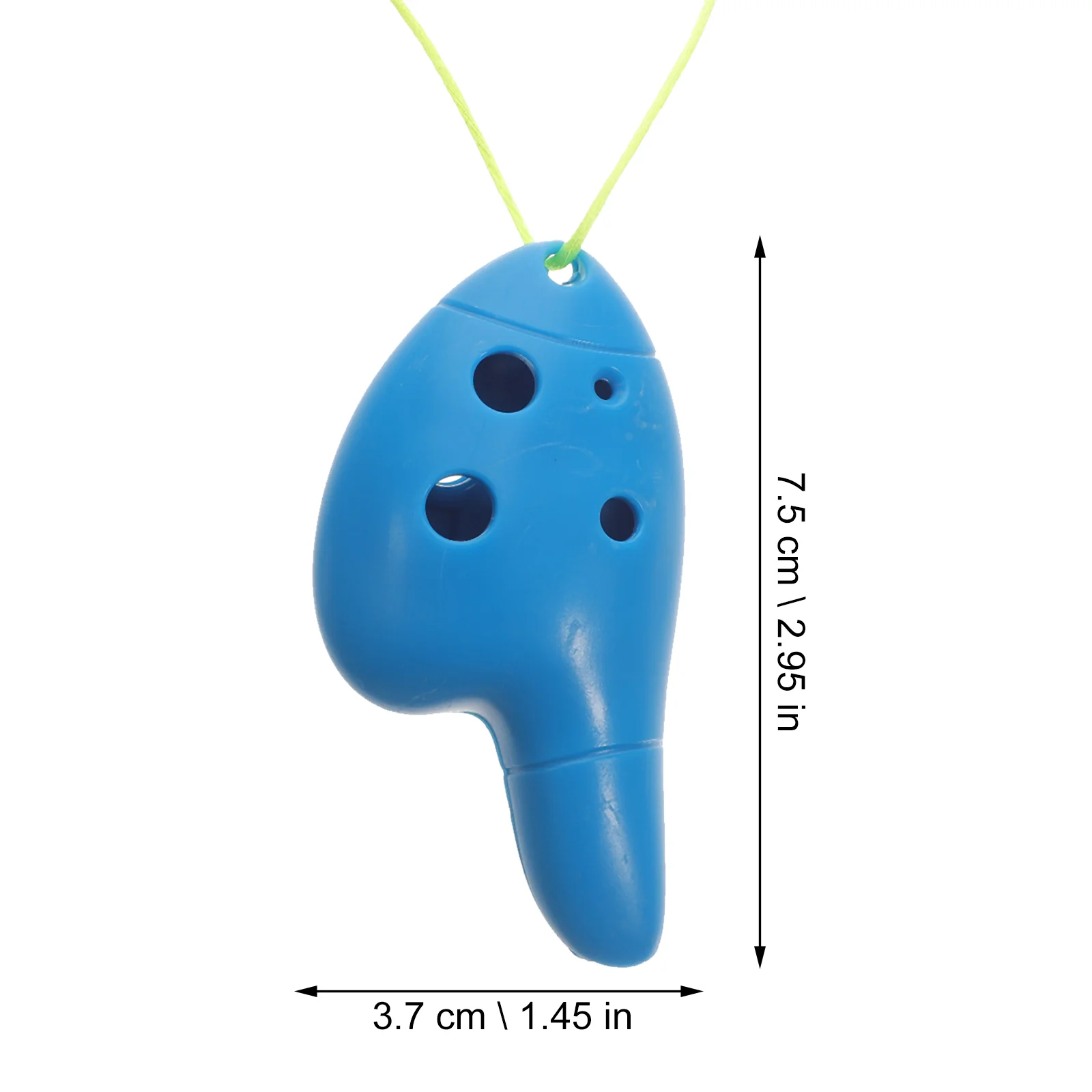 Mini Ocarina 4 pezzi Materiale ABS Strumento musicale per bambini Principiante Facile da imparare Regalo classico portatile per bambini