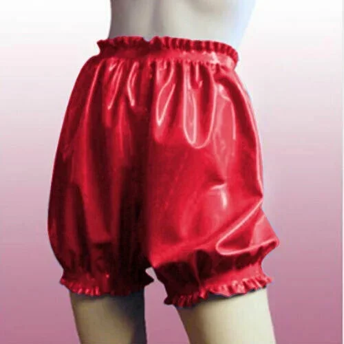 

100% латексные трусы-боксеры Gummi Rote, шорты 0,45 мм Feste xs-xxl