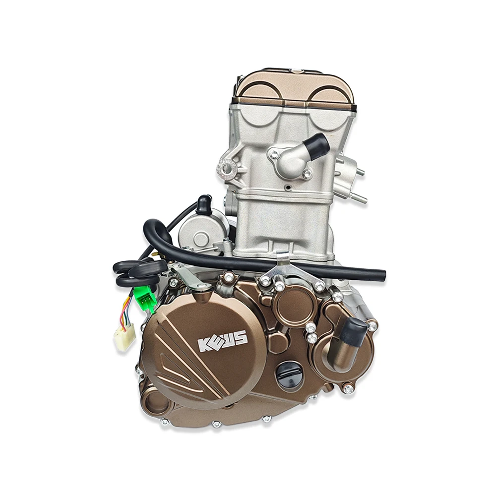 

KEWS Dirt Bike 300cc 4-тактный двигатель DOHC LONCIN YBS300 Высокопроизводительный двигатель мотоцикла в сборе