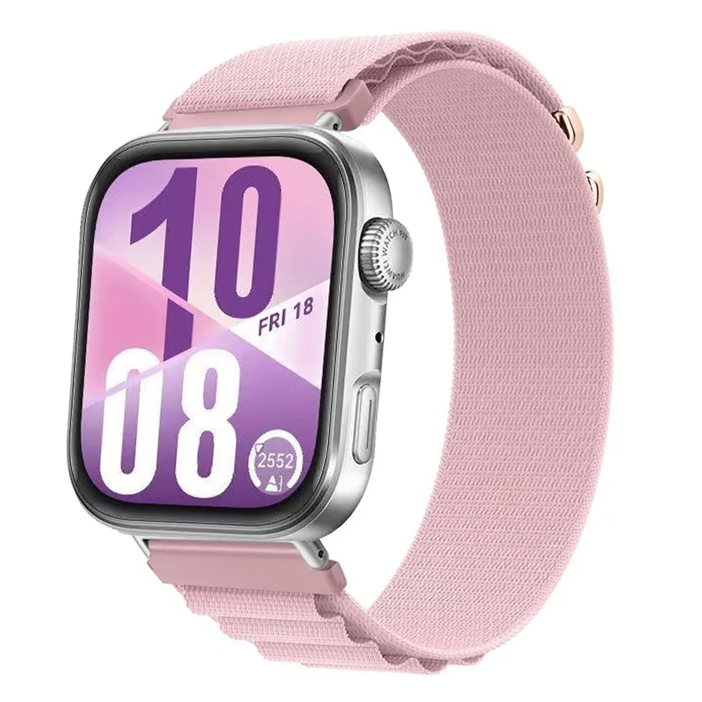 Alpine Loop Nylon Strap for Huawei Watch Fit 4 Pro Sports Replaceable Wristband for Huawei Watch Fit 4/Fit 3 Breathable Bracelet