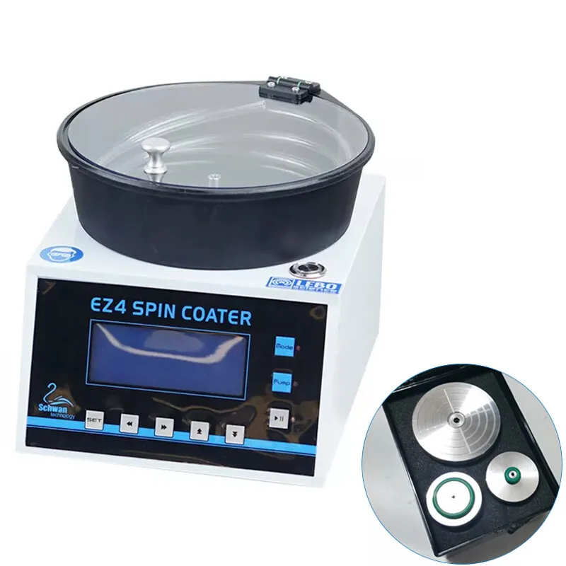 EZ4 Lab Spin Coater Glue Spin Coating Machine Spin Processor+ 3pcs Vacuum Chucks