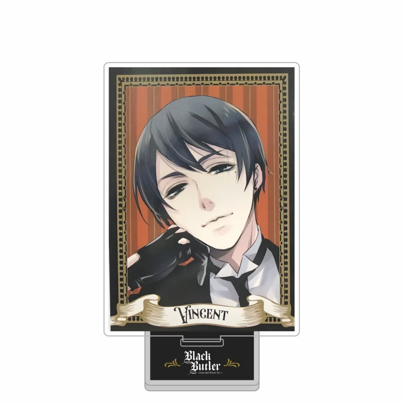 أنيمي الأسود بتلر 15 سنتيمتر أرقام سيباستيان ميكايليس سيل فانتومهايف الاكريليك حامل نموذج لوحة هدايا السنة الجديدة
