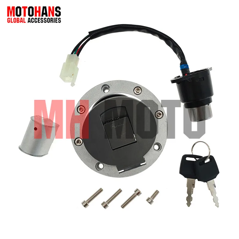 MOTORCYCLE LOCK SET 3 LOCKS IGNITION LOCK FUEL TANK LOCK STEERING LOCK FOR AKT AK125SL NKD125