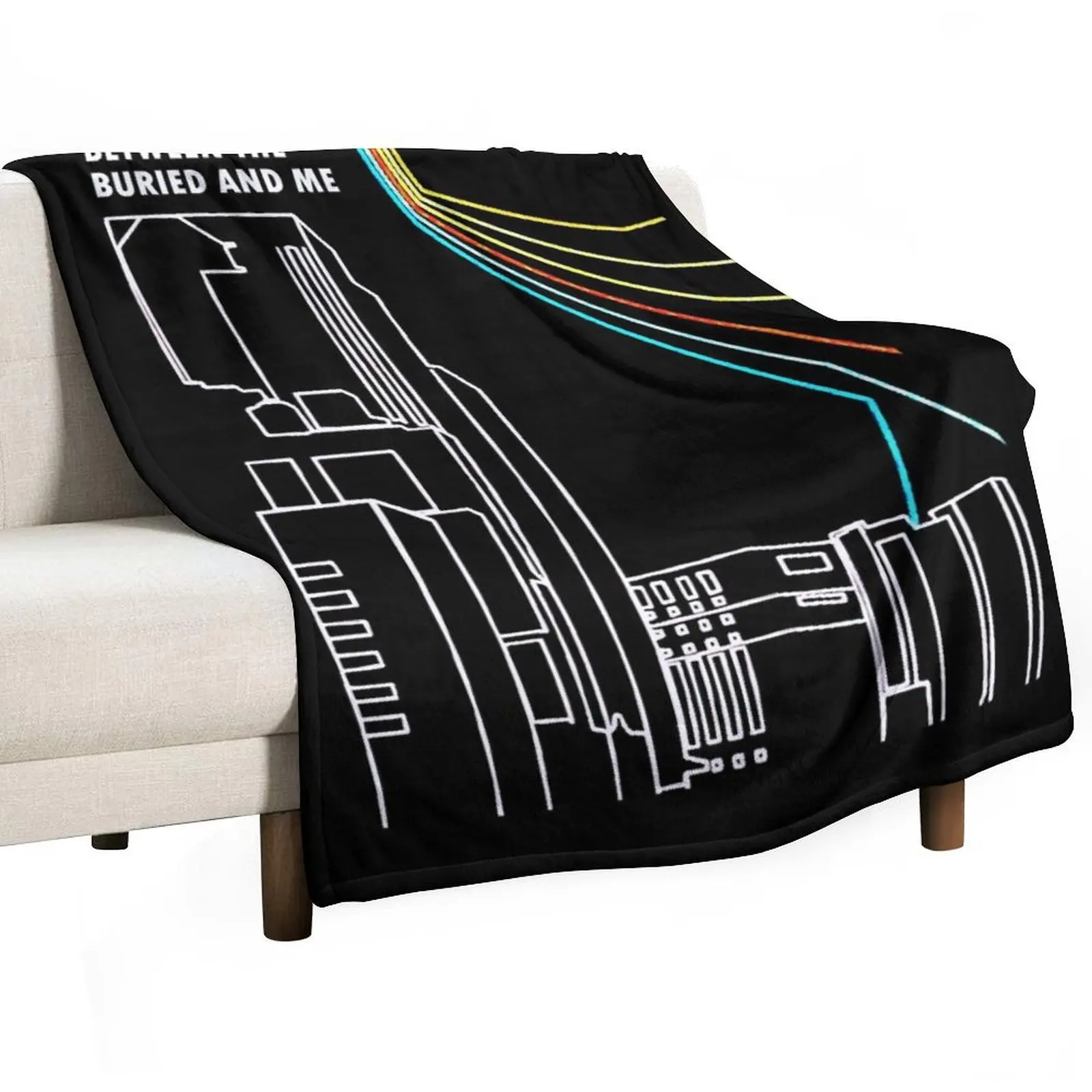 Between the Buried and Me genre rock band Essential T-Shirt Throw Blanket christmas decoration halloween Blankets