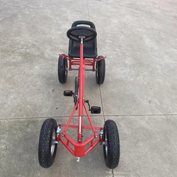 Popular entertainment manufacture ABS& steel material adult pedal go kart for sale