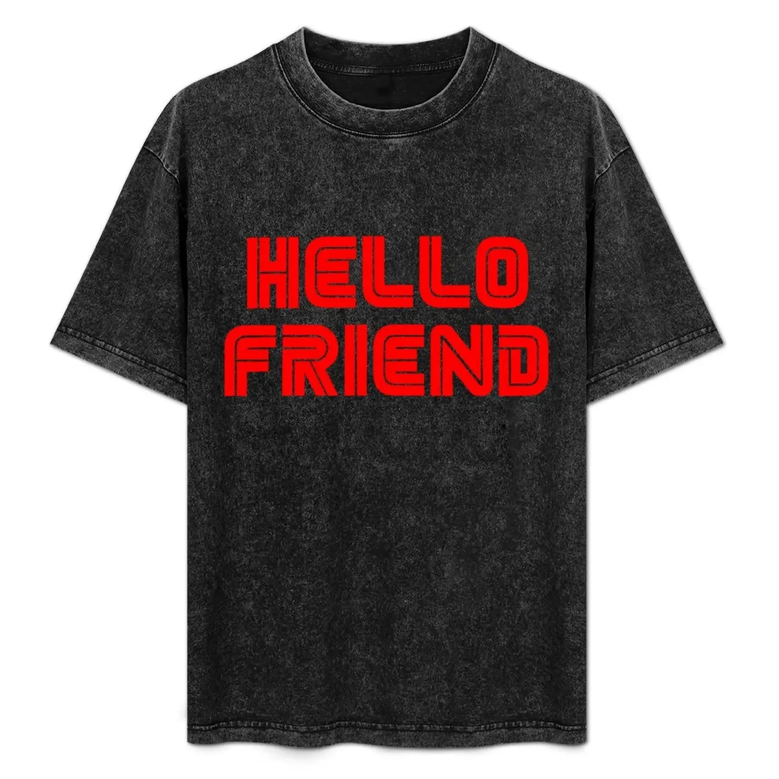 

Mr. Robot Hello Friend 2 T-Shirt Regular Fit Plain Tee Shirt
