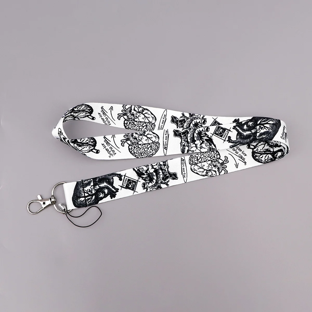 Herz-Ausweishalter, medizinische Lanyards für Schlüssel, Umhängeband für Kartenabzeichen, Fitnessstudio, Schlüsselanhänger, Schlüsselanhänger, Zubehör, Krankenschwester, Arzt, Geschenke – Detail 4