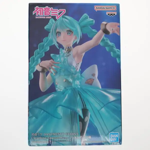 初音ミク EVOLVE クリアルクス・エメラルド・ジェム9個 在庫ありバンプレストエボルブクリアラックス初音ミク -クリオーネ