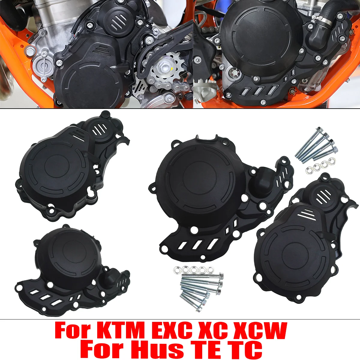

Durable Engine Ignition Clutch Magneto Protector Shell Cover For KTM 250 350 SX-F XC-F EXC-F Husqvarna FE FC FX EC EX
