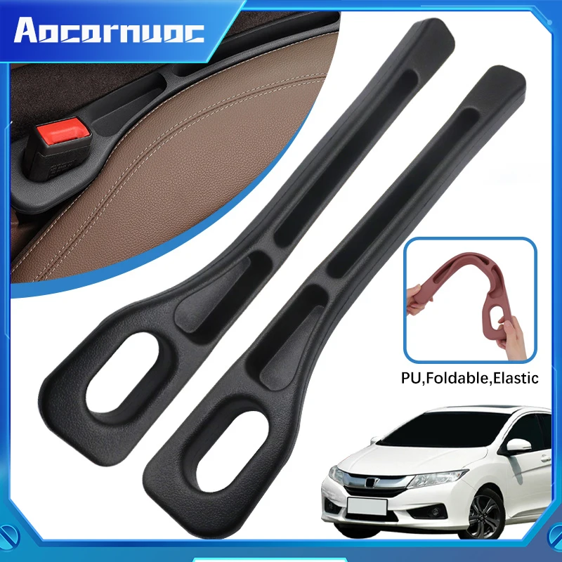 

For Honda City 2014-2023 Car Seat Gap Filler Storage Strip Center Console Leak-proof Dustproof Sealing Interior Accessories