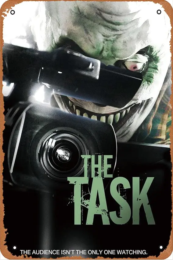 The Task Movie Vintage Metal Tin Sign Retro Style Wall Plaque Decoration Metal Sign 8x12 inch