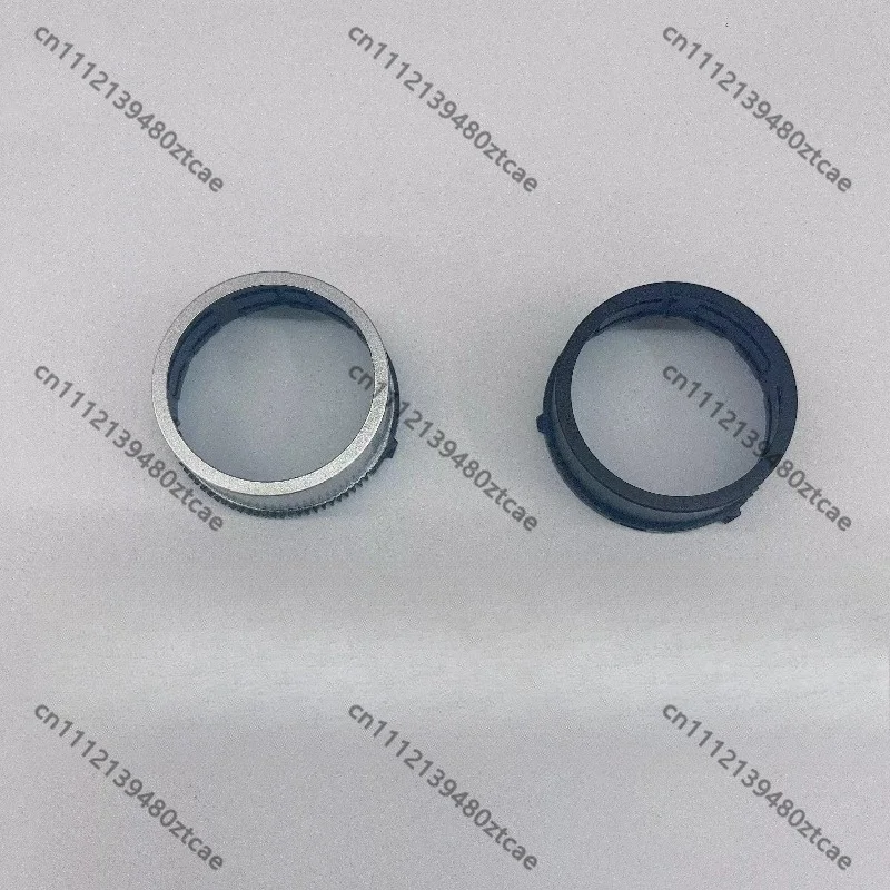 Lens Gear Barrel, Toothed Lens Tube, Black / Silver Optional, Vulnerable Replacement Spare Part for Camera Lens Repair