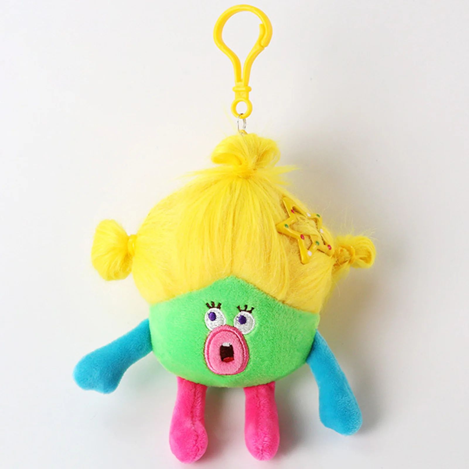 Plush Doll Keychains Soft Ugly Sausage Mouth  Bag Pendant for Backpack School Bag