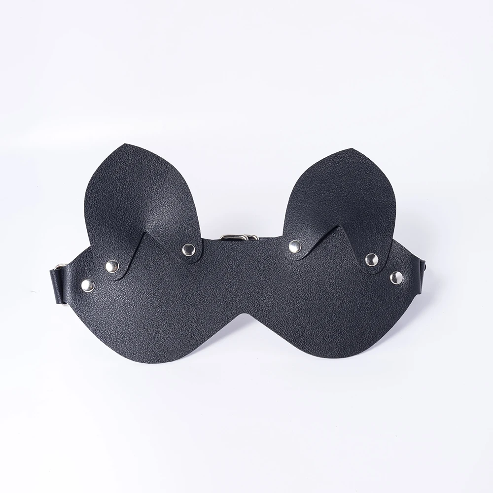 Punk Style Personality Blindfold Rabbit Ears Blindfold Mask Sex Club Party Masquerade Ball Decorative Face Mask for Women & Men