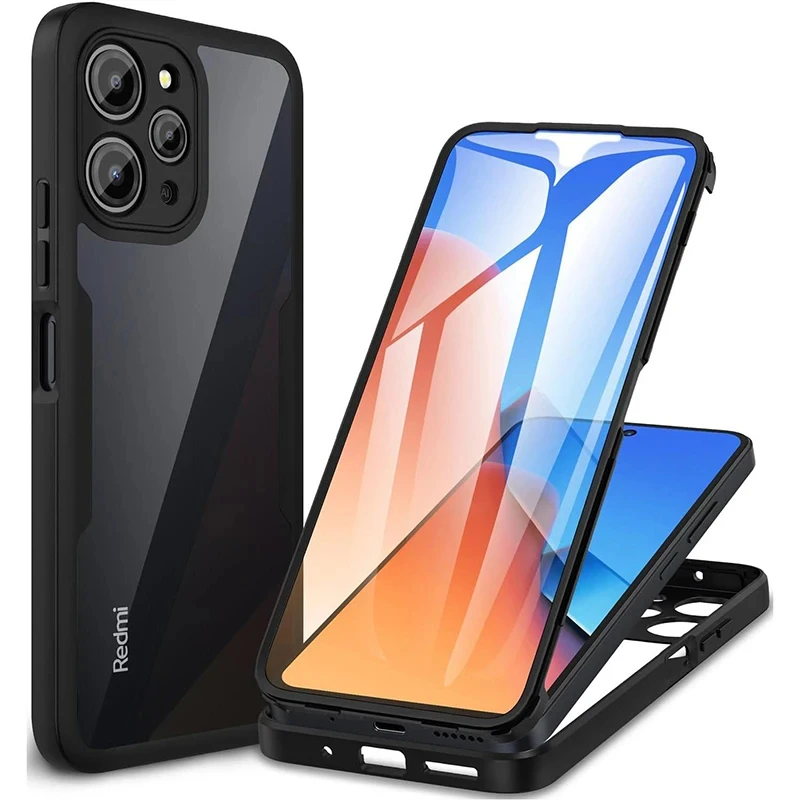 360 Ganzkörper-Displayschutzfolie, transparente Hülle für iPhone 15 Pro Max 14 13 Pro 12 11 XS Max Xr 14Plus 15Plus Handyhülle
