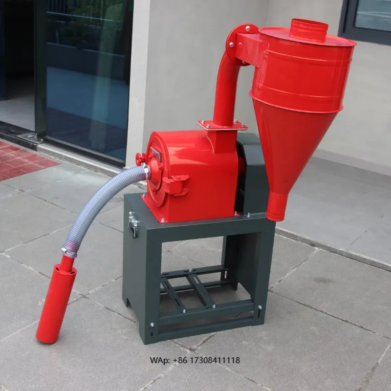 

Self-priming hammer mill Feed grinder Chicken feed grinder Small animal feed grinder Complete set of accessories