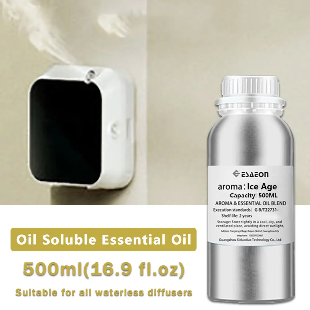 ESAEON 500ml(16.9 fl.oz) Ice Age/All Season Zen Tea Essential Oil - Diffuser Supplement Perfume Oil, For Aroma Fragrance Machine