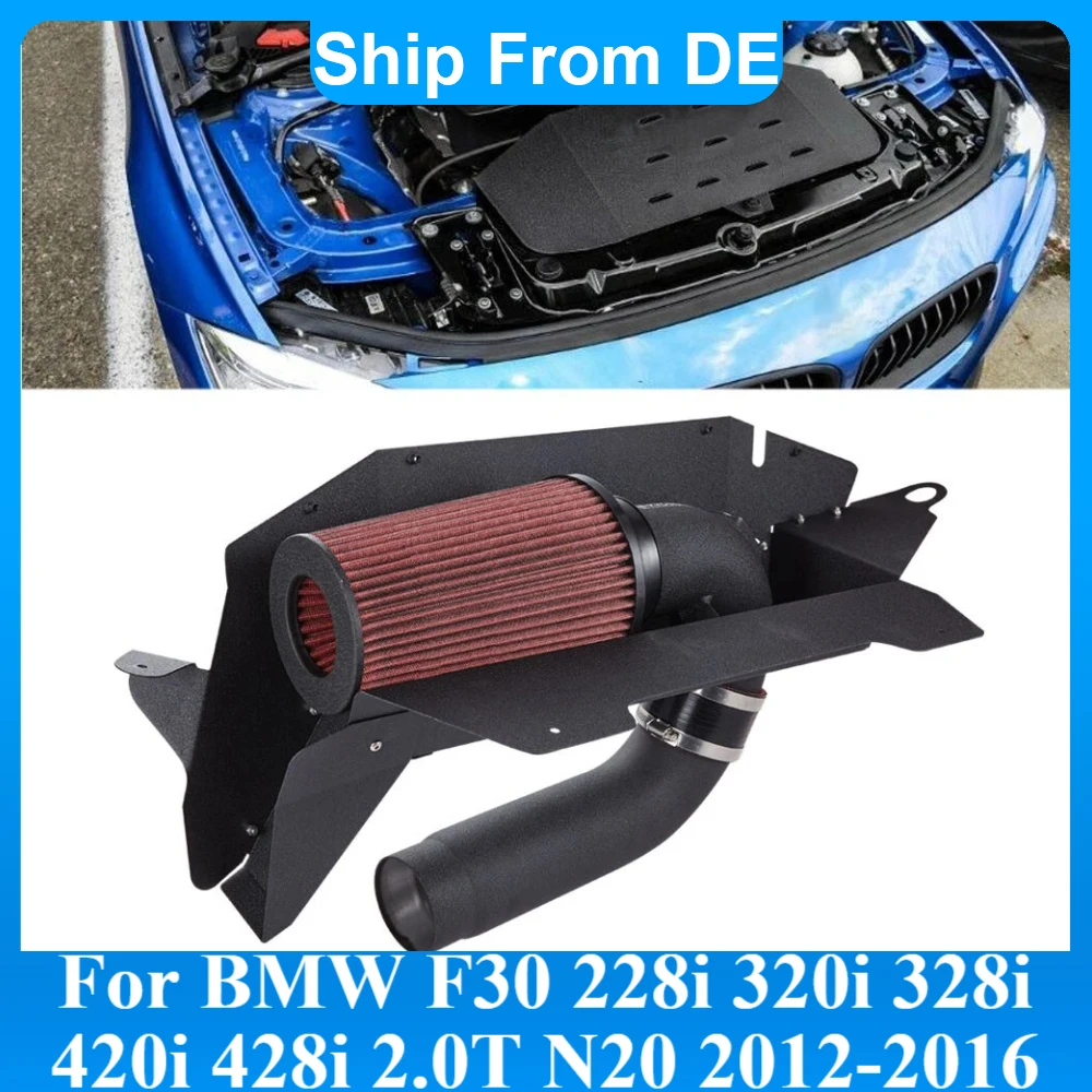 Image of N20 Motor Kaltluftansaugung für BMW 220i 320i 328i 420i 2.0T 2013-2016 N20 Motor Turbo Kaltluftansaugkit Ersatz