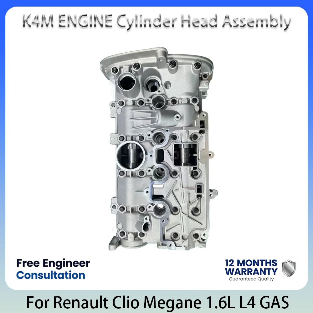 K4M Engine Cylinder Head Assembly OE 7701474364 For Renault 1.6L 1.6 L T L4 GAS 99-15 Renault Clio Megane Scenic Kangoo Logan