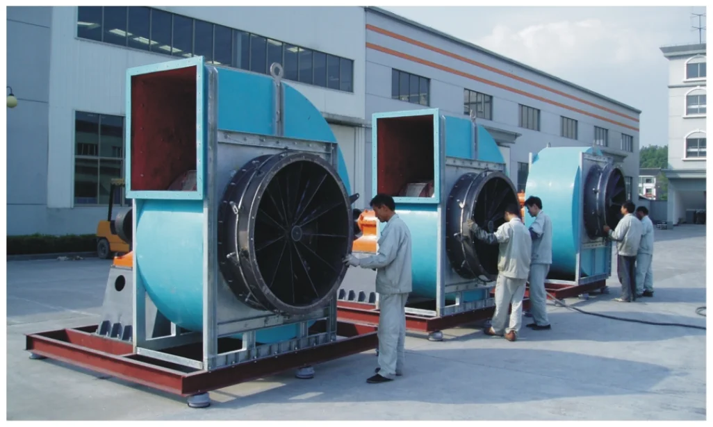 Radialventilator 4-72, korrosionsbeständig, explosionsgeschützt, rostfrei