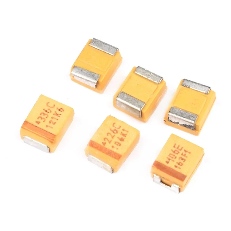 5PCS Type B 3528 SMD Tantalum Capacitor 10/22/33uf 16/25V 106K/226C/336E