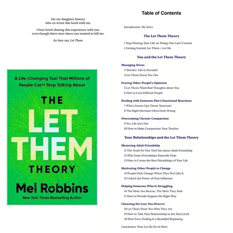 2025Let Them Theory Books A Life-Changing Tool That Millions Of People Can't Stop Talking About For Teens Adults Must-Read Book