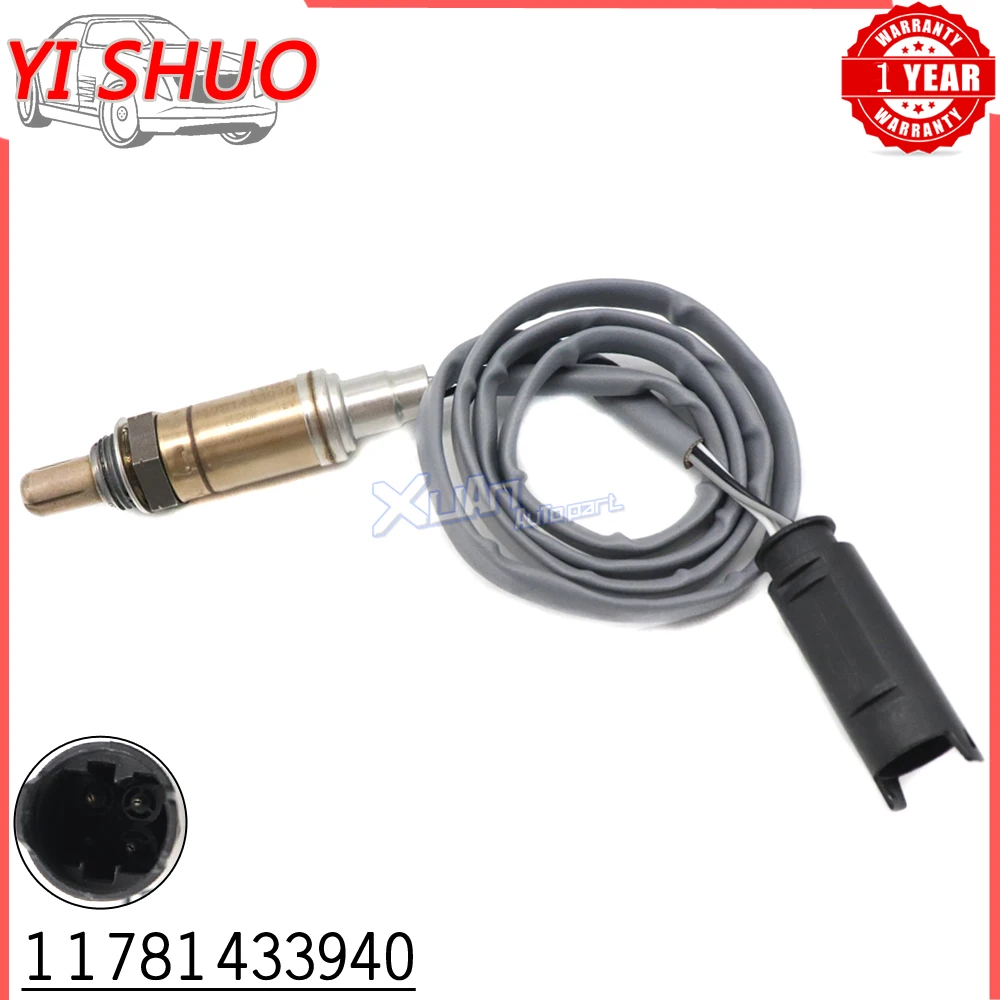 Car Rear Downstream Air Fuel Ratio Lambda O2 Oxygen Sensor 11781433940 For BMW Z3 Z4 X3 X5 E46 E53 E60 E61 E65 E66 E67 E83 E85