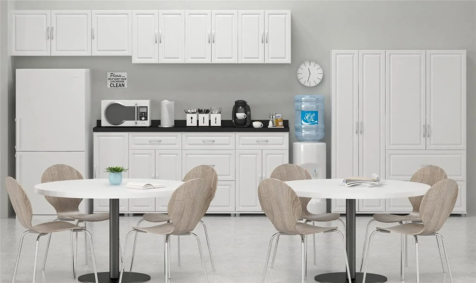 Mobile portaoggetti Kendall 36 "-bianco