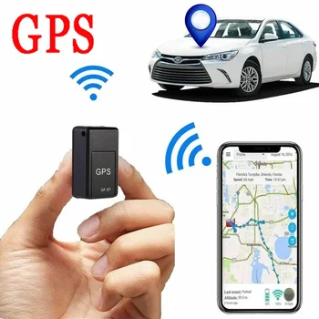 Aubess GPS Car Tracker monitoraggio in tempo reale Mini GF-07 localizzatore antifurto Anti-smarrimento forte supporto magnetico posizionatore messaggio SIM