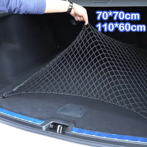 Trunk Cargo Elastic Net, Trunk Organizers and Storage - Luggage Net for Crossover - Best Car Organizer