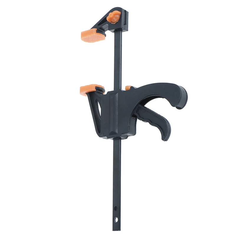 1개 4인치 목공 클램프 고정형 퀵 래칫 릴리즈 속도 압출 나일론 작업 바 키트 스프레더 도구 DIY 휴대용