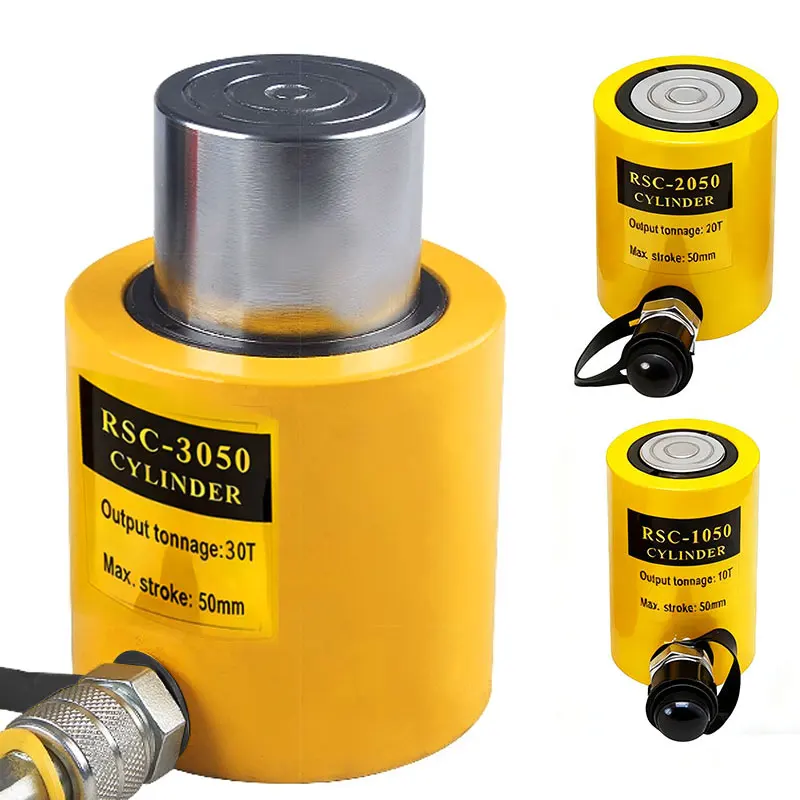 

Гидравлический домкрат высокого давления 10T/20T/30T Гидравлический цилиндр Портативный гидравлический подъемный башмак для обслуживания тяжелых машин