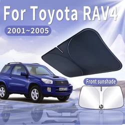 Car Sun Visor For Toyota RAV4 	XA20 2001 2002 2003 2004 2005 Front Windshield Sunshade Heat Insulation Summer Auto Accessories