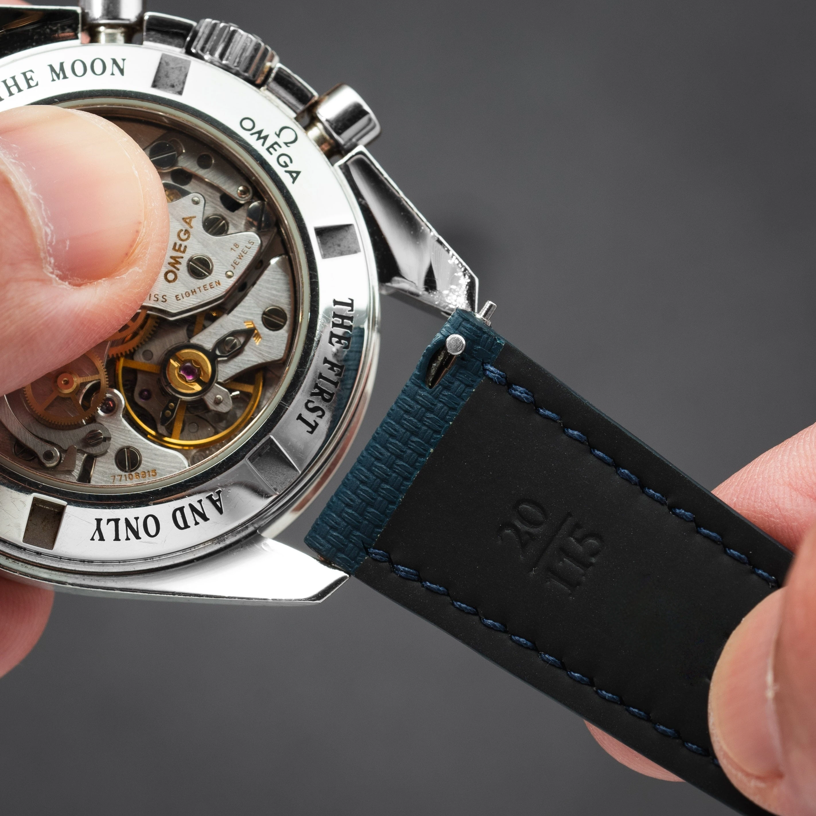 20 مللي متر 22 مللي متر Sailcloth توقيع فلوروروبر حزام ساعة اليد ل أوميغا سواتش رولكس مع كارتييه دبوس مشبك أشرطة ساعات اليد