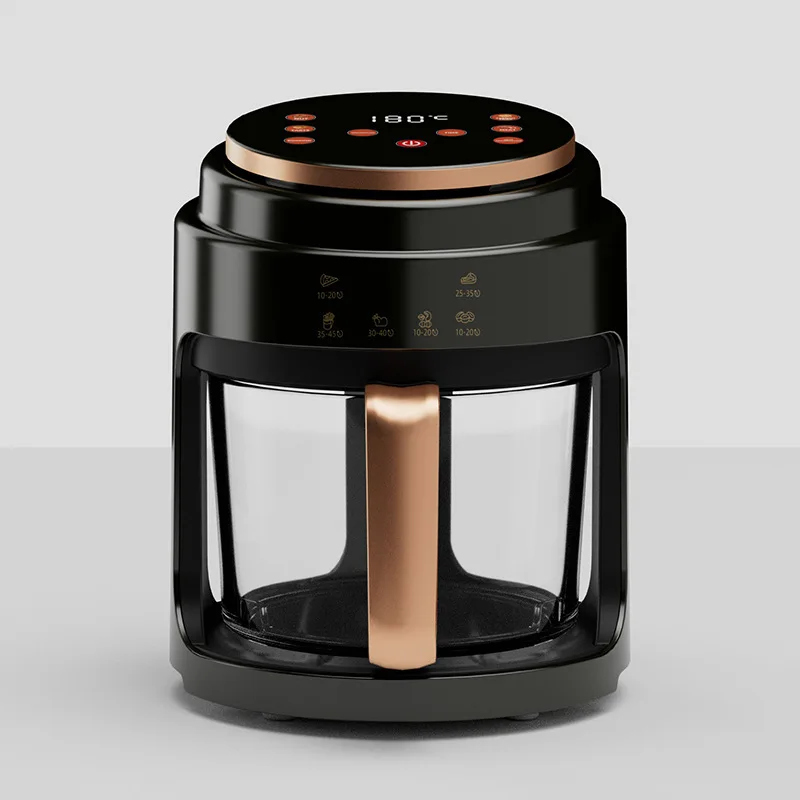 2024-new-digital-4l-oil-free-commercial-air-fryer-oven-220v-110v-plastic-lcd-display-for-modern-households-hotels-electric-power