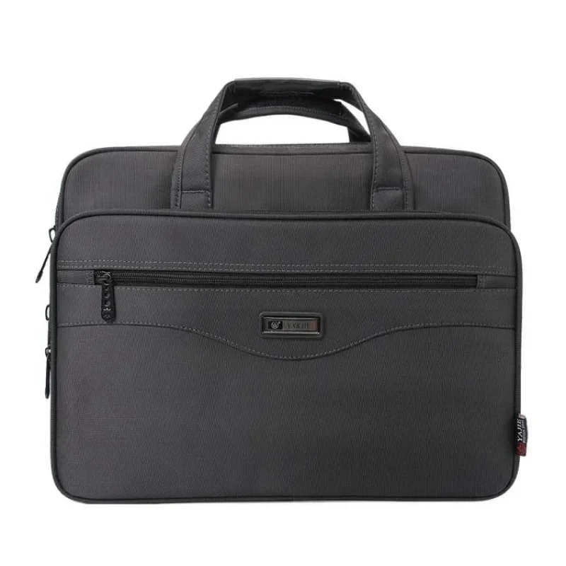 Große Kapazität Herren Aktentasche Business Oxford Handtasche wasserdicht 15.6 "Zoll Laptop hochwertige männliche Schulter Umhängetasche