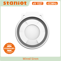 Staniot Home Security Alarm System Kit Siren 110db Decibel Burglar Alarms 1Pcs DC5V Loud Wired Indoor Accessories Horn Sirene